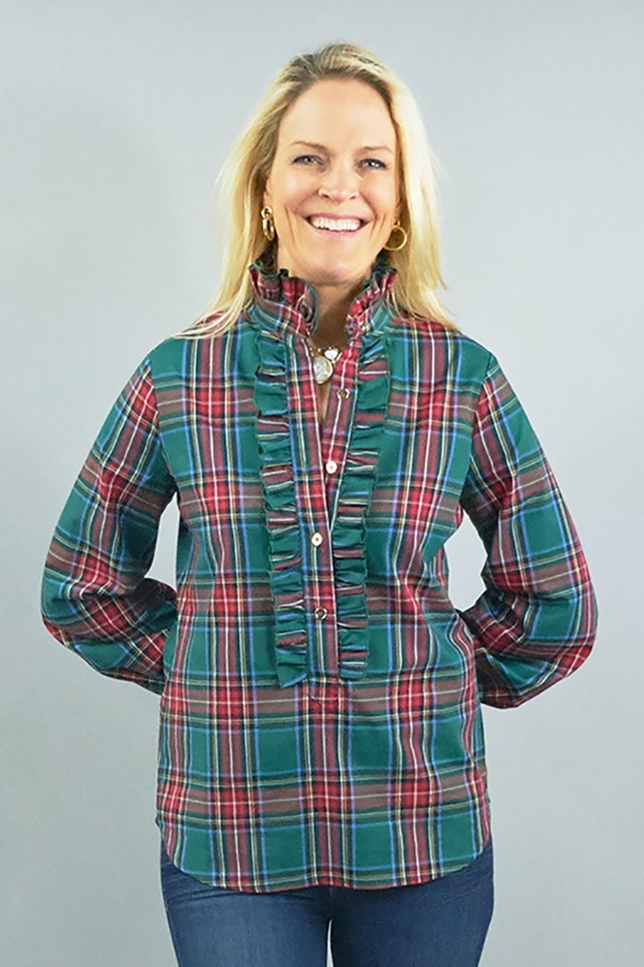 CK Bradley - Devon Ruffled Shirt : Lillian June